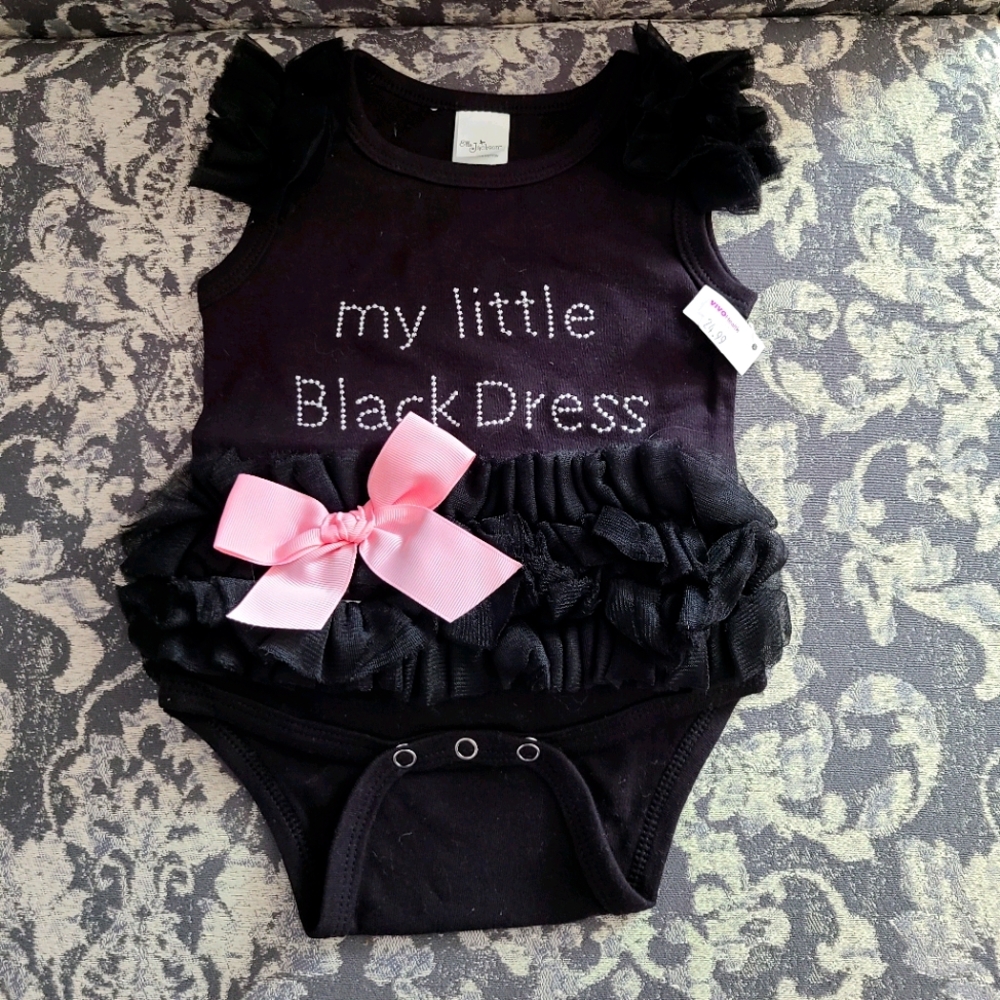 Little Black Dress Onesie